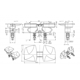 dimension Embouts BILATTES FLEX SWING