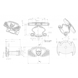 dimension embouts NOVAFLEX 1R latte 38 mm