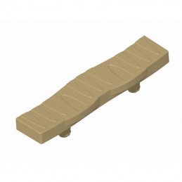 Embouts sommier TRILATTES LATERAL clipsables de 38x8mm 3 lattes