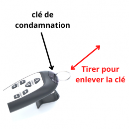 Télécommande filaire HIT pour moteur NOVOMAT