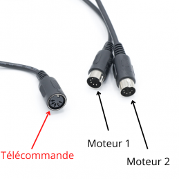 Câble de synchronisation pour moteur axisdrive IPS et IPSe de la marque Hettich