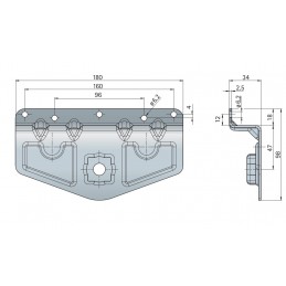 Hettich Motor Support Bracket | Spot Literie