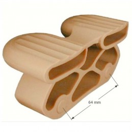 embout latte 38 mm tenon 10 mm