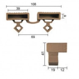 dimension embout lattes 38 mm ETC 408