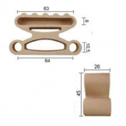 dimension embout tenon 10 mm ETCP 659