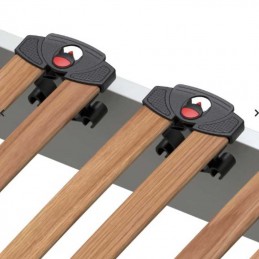 Batch of DEL 80 fittings for double 38x8mm slats | Spot Literie