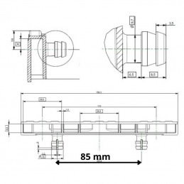 dimension embout 3 latte sommier