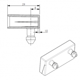 Une photo d'Embouts PVC clipsables de 53x8mm