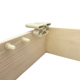 DEL TRR408 Double slats in rubber | Spot Literie