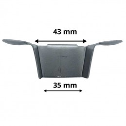 dimension for bed bar support