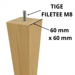 Pieds de lit cylindriques | Spot Literie