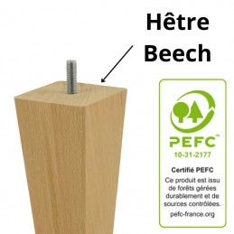 Pieds de lit cylindriques | Spot Literie