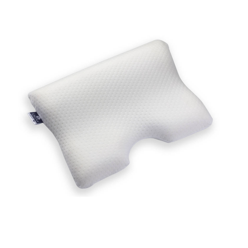 oreiller de la marque Diroy, forme ergonomique et mousse à mémoire de forme