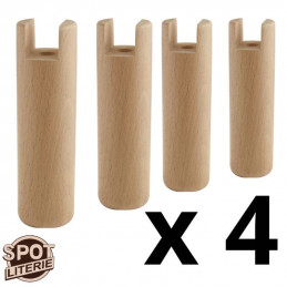 Pieds de lit cylindriques | Spot Literie