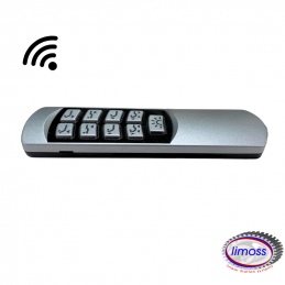 Télécommande RF HC315 de la marque Limoss, 9 touches, fonction lumière