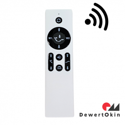 Télécommande RF avec mémoire de la marque Dewert Okin pour sommier relevable.