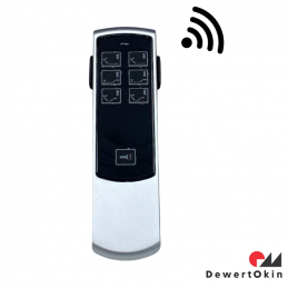 télécommande Topline RF et son récepteur de la marque dewert okin pour sommier relevable