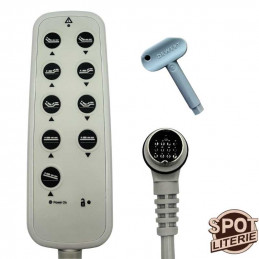 Complete wired remote control 81799 Dewert/Okin for medical beds