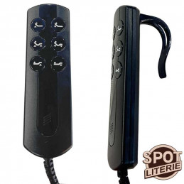 Hettich remote control viewed from two different angles