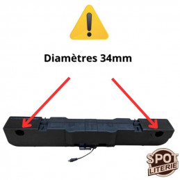 moteur Limoss MD201 avec les diamètres 34mm