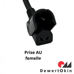 DIN HP male to AU female adapter cable