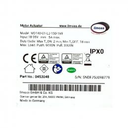 MD140 motor LIMOSS 453048