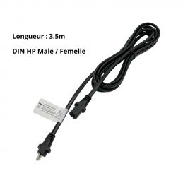 DIN HP Male / Female Cable 3.5 m – Limoss