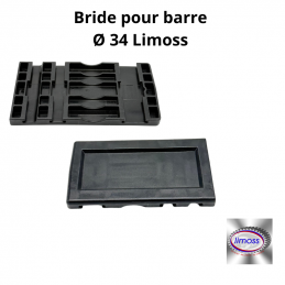 bride ou capot pour moteur md201 ou md200 de la marque limoss, pour diamètre de 34 mm
