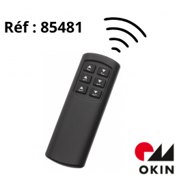 OKIN 85481 RF ECO BASIC 6-Button Remote Control