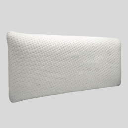 white memory foam pillow