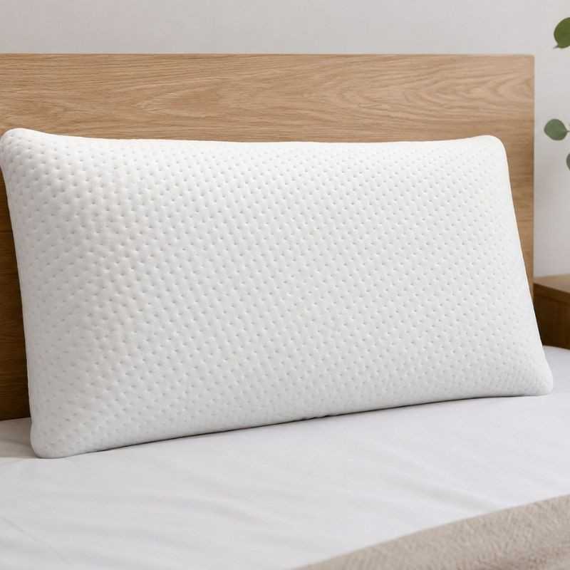 oreiller mémoire de forme esthétique chambre