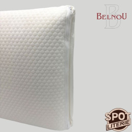 Belnou memory foam pillow with a latex-like feel