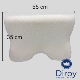 Diroy memory foam pillow dimensions