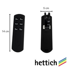 dimensions télécommande sans fil moteur hettich