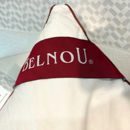 oreiller 50% plumette et 50% duvet de la marque BELNOU et de taille 70*50 cm