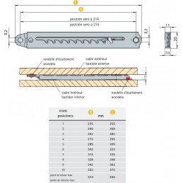 a picture of 10 position racks RASTOMAT